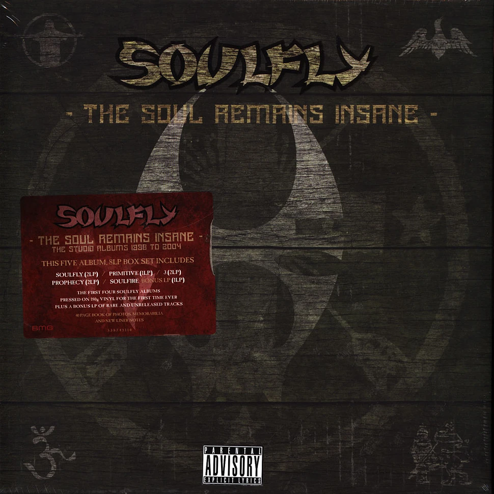 Soulfly - The Soul Remains Insane:Studio Albums 1998 To 2004