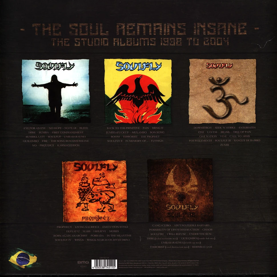 Soulfly - The Soul Remains Insane:Studio Albums 1998 To 2004