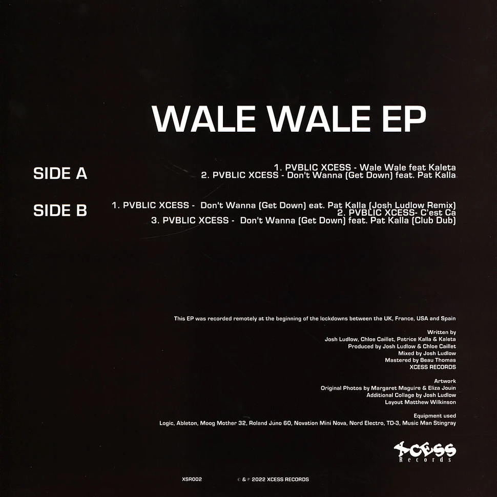 Pvblic Xcess - Wale Wale EP