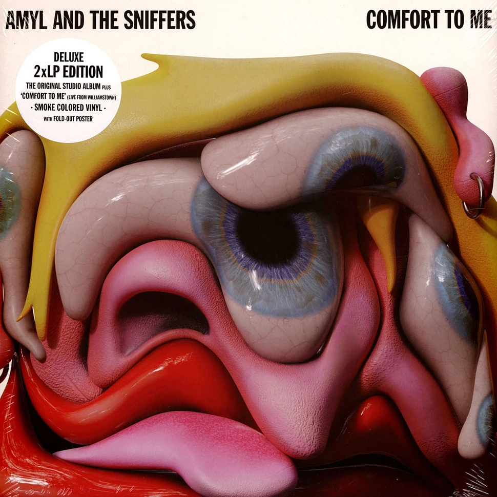 Amyl And The Sniffers - Comfort To Me & Live Smokey Marbled Vinyl Edition