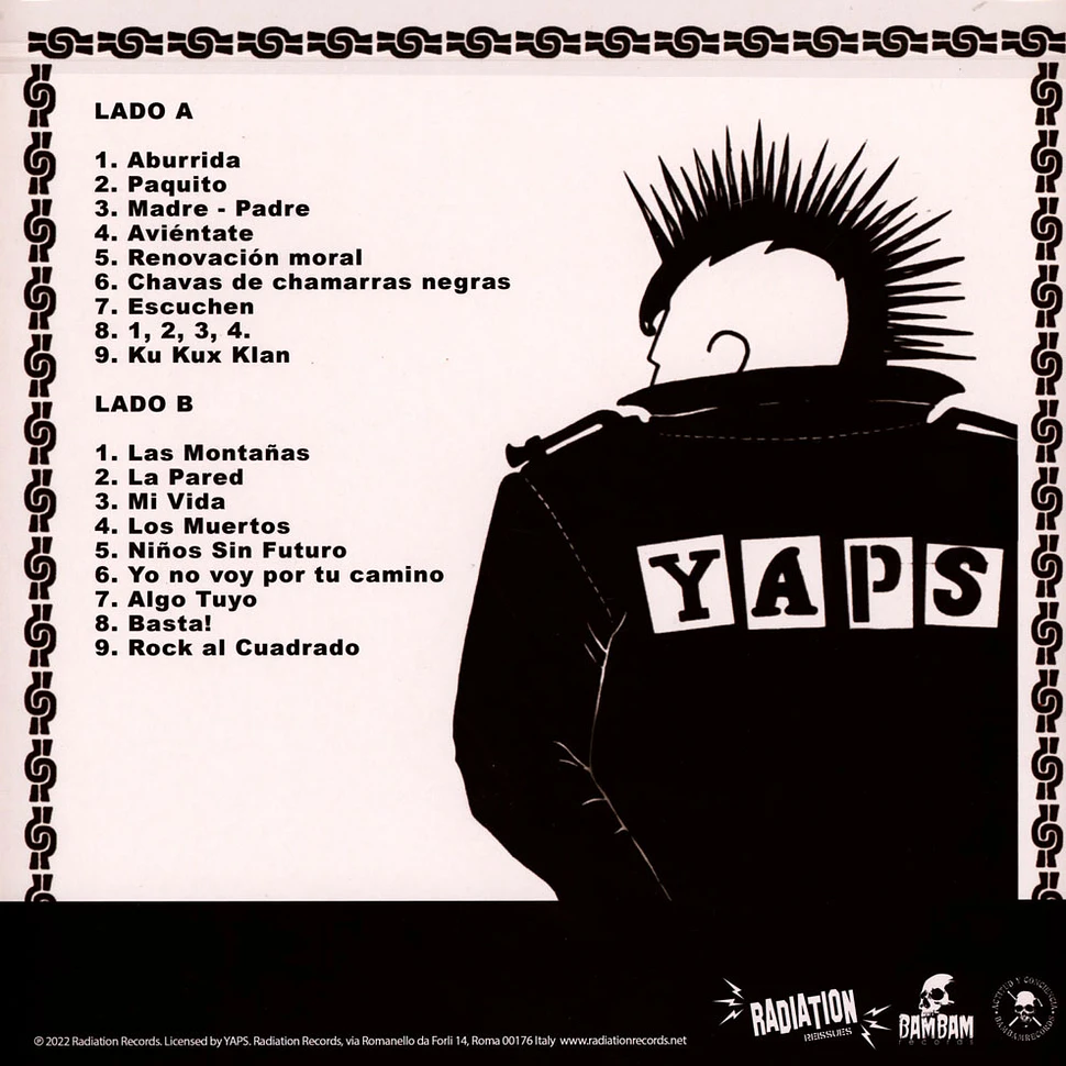 Yaps - Punk Directo De Las Montanas Red Vinyl Edition