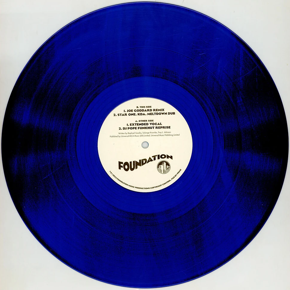DJ Oji - Cranes In The Sky Remixes feat. Tracy Hamlin Blue Vinyl Edition