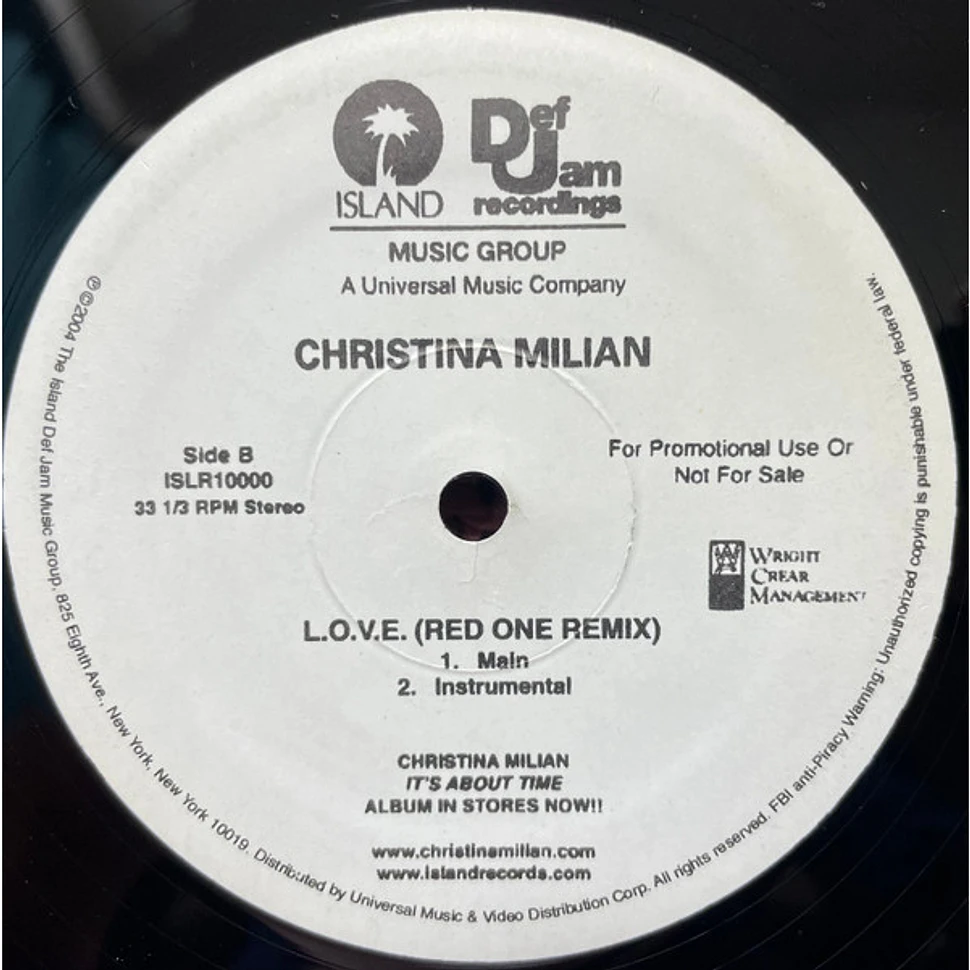 Christina Milian - L.O.V.E. (Red One Remix)