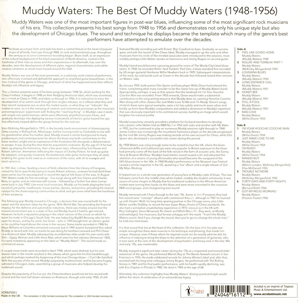 Muddy Waters - Best Of Muddy Waters (1948-1956)