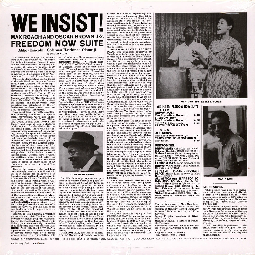 Max Roach - We Insist! Max Roach's Freedom Now Suite