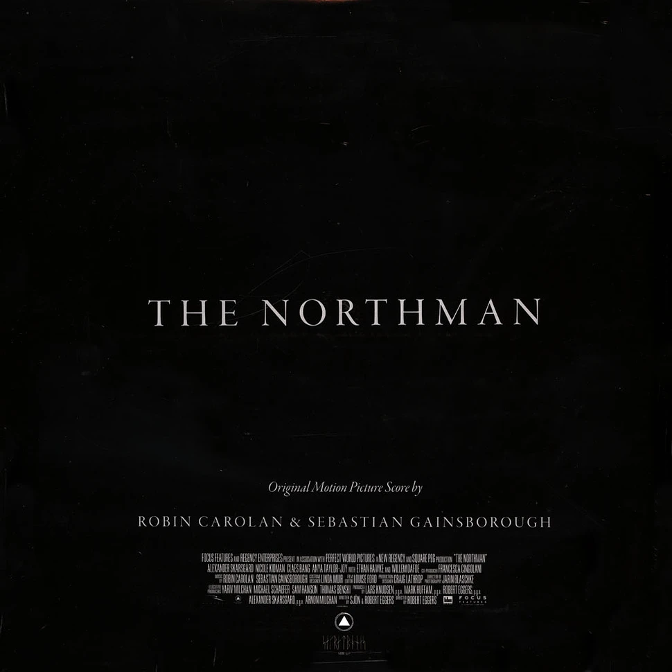 Robin Carolan & Sebastian Gainsborough - OST The Northman Black Vinyl Edition