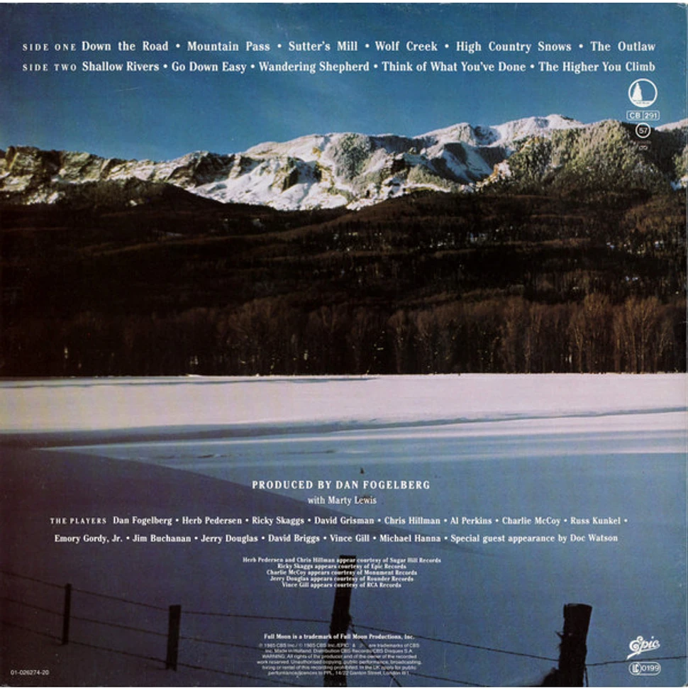 Dan Fogelberg - High Country Snows