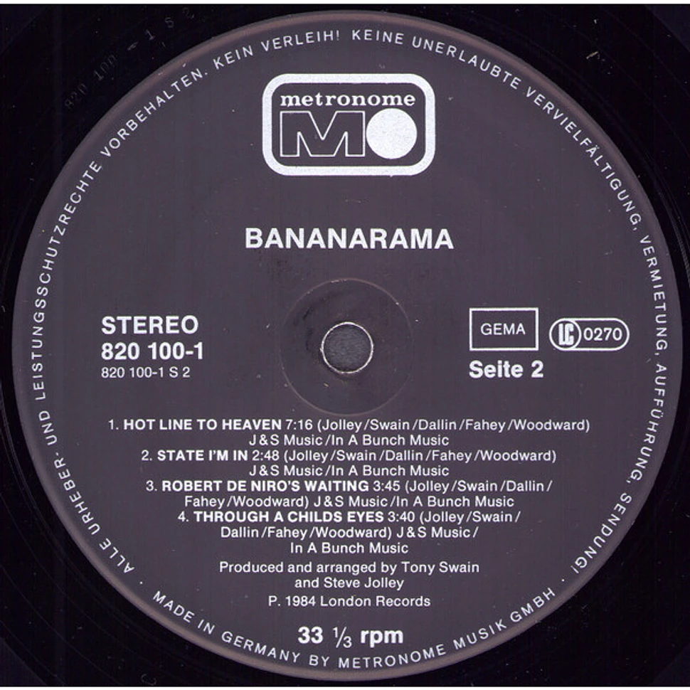 Bananarama - Bananarama