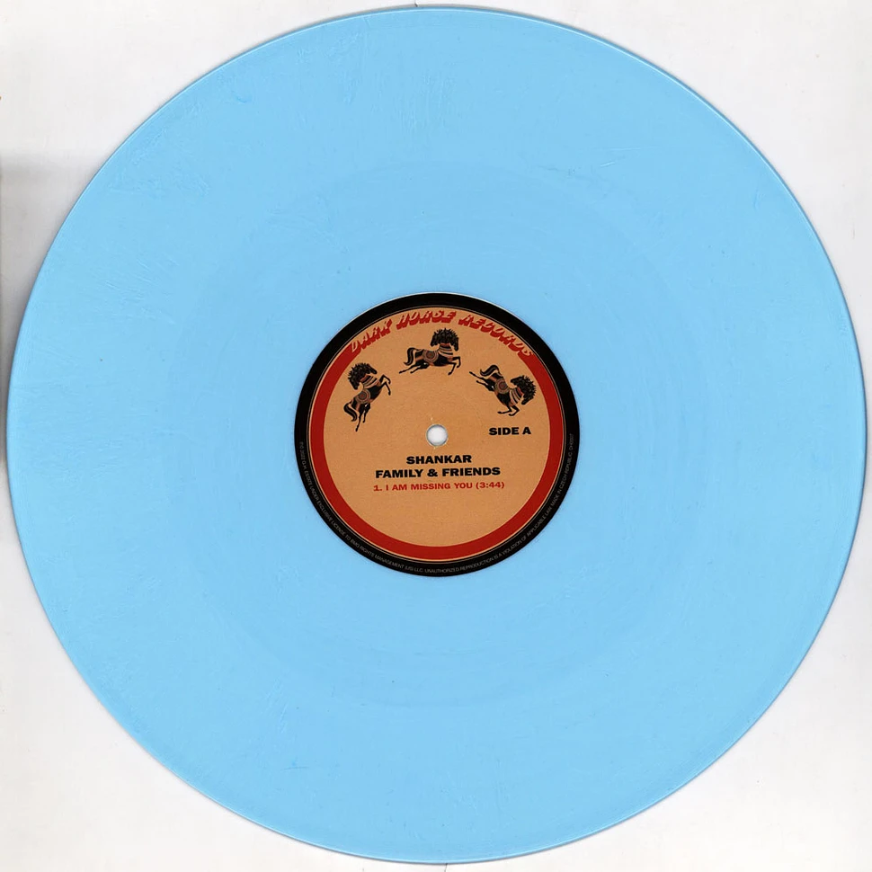 Shankar Family & Friends - I Am Missing You Record Store Day 2022 Blue Vinyl Edition