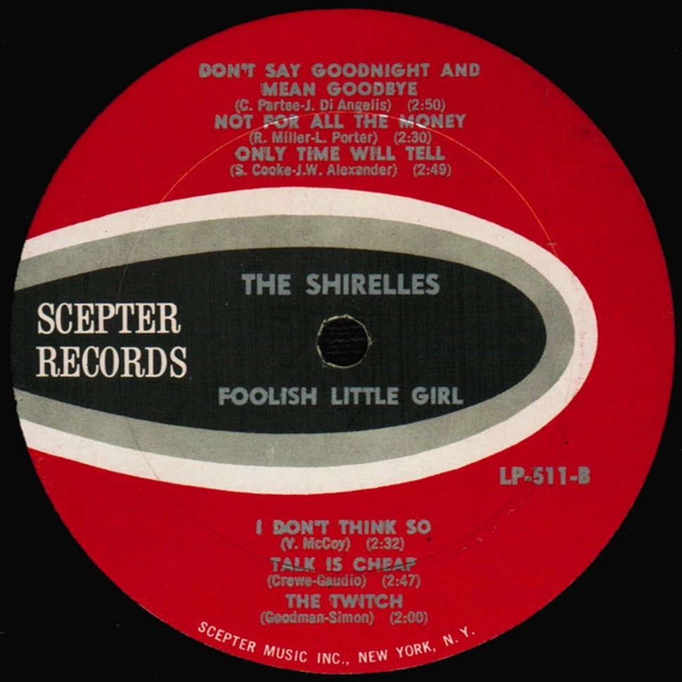 The Shirelles - Foolish Little Girl