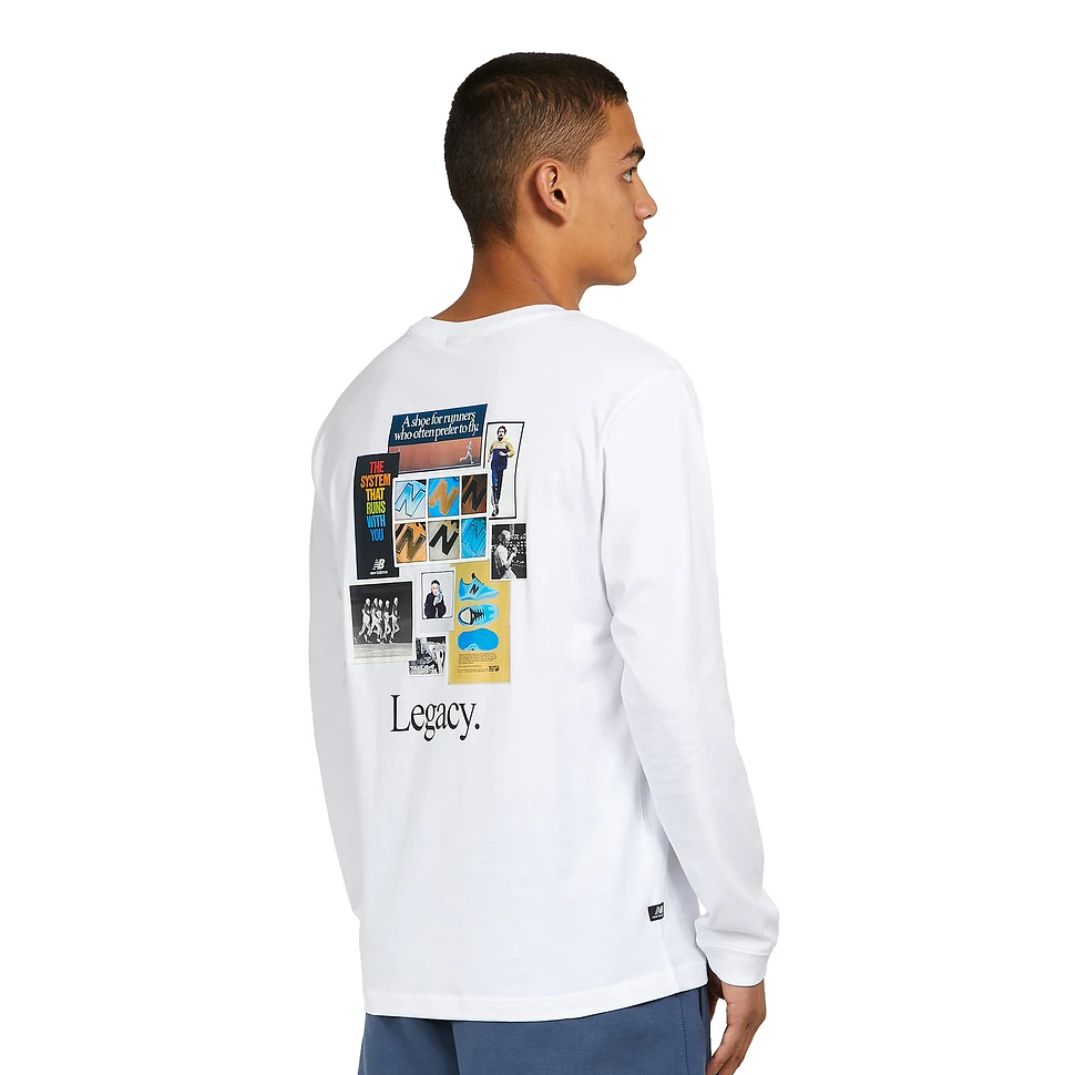 New Balance - Athletics Legacies Graphic Collage Long Sleeve Tee