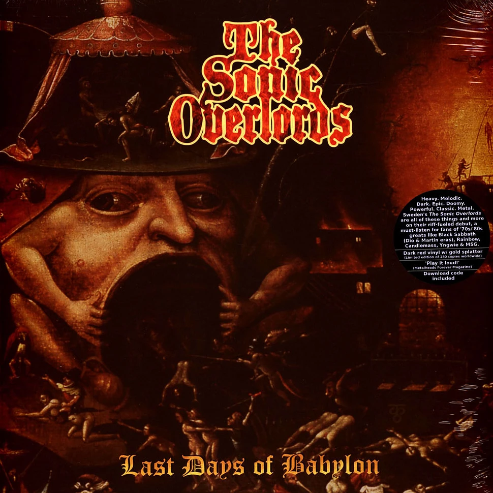 The Sonic Overlords - Last Days Of Babylon