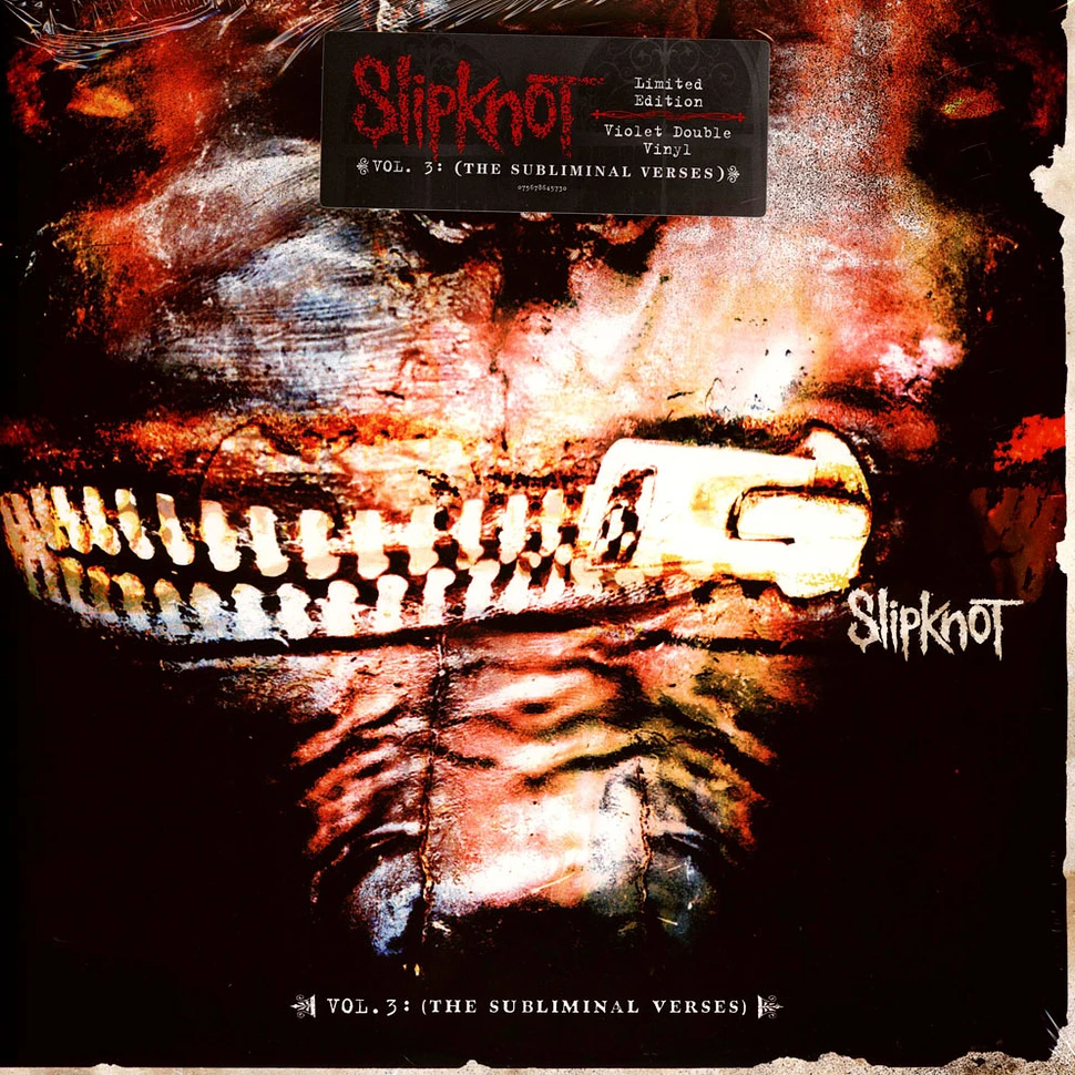 Slipknot - Volume 3 The Subliminal Verses Violet Vinyl Edition