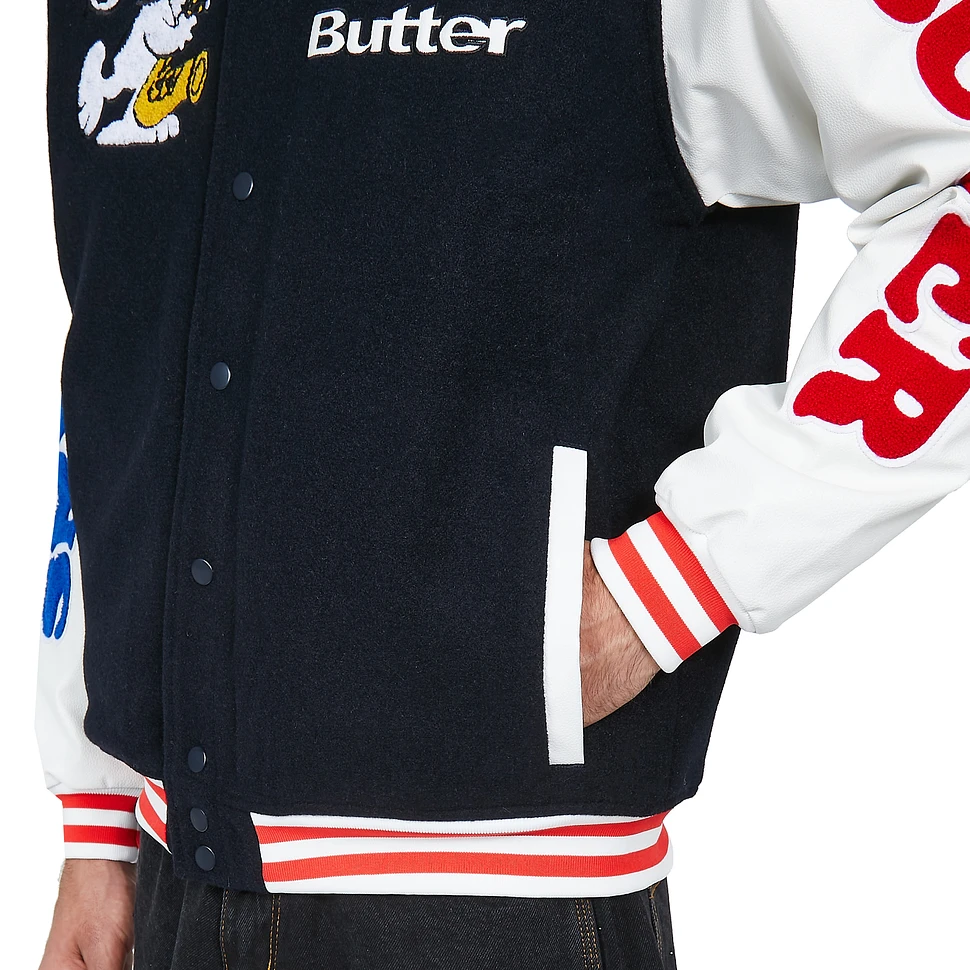 Butter Goods x Peanuts - Jazz Varsity Jacket