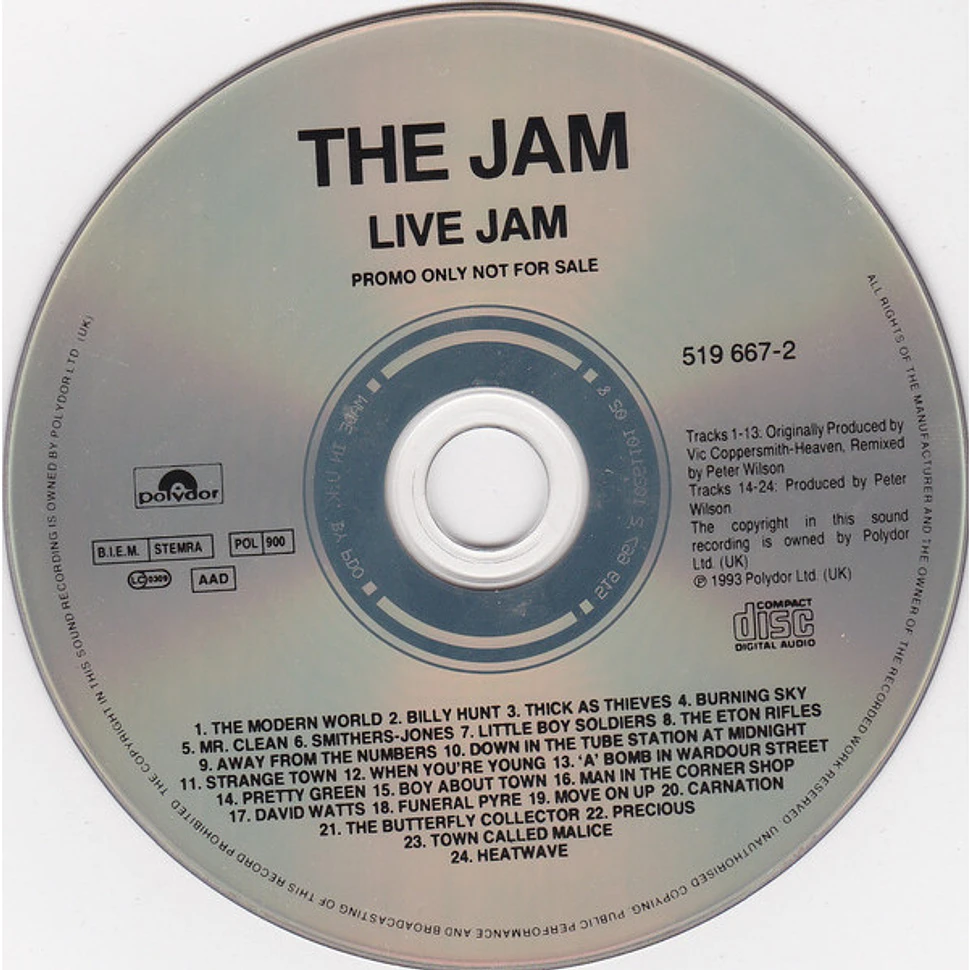 The Jam - Live Jam