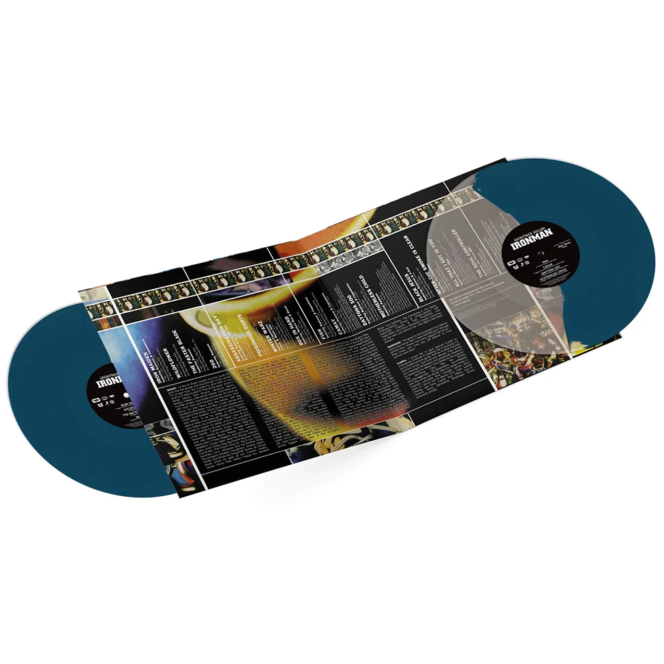Ghostface Killah - Ironman 25th Anniversary Blue & Cream Vinyl Edition
