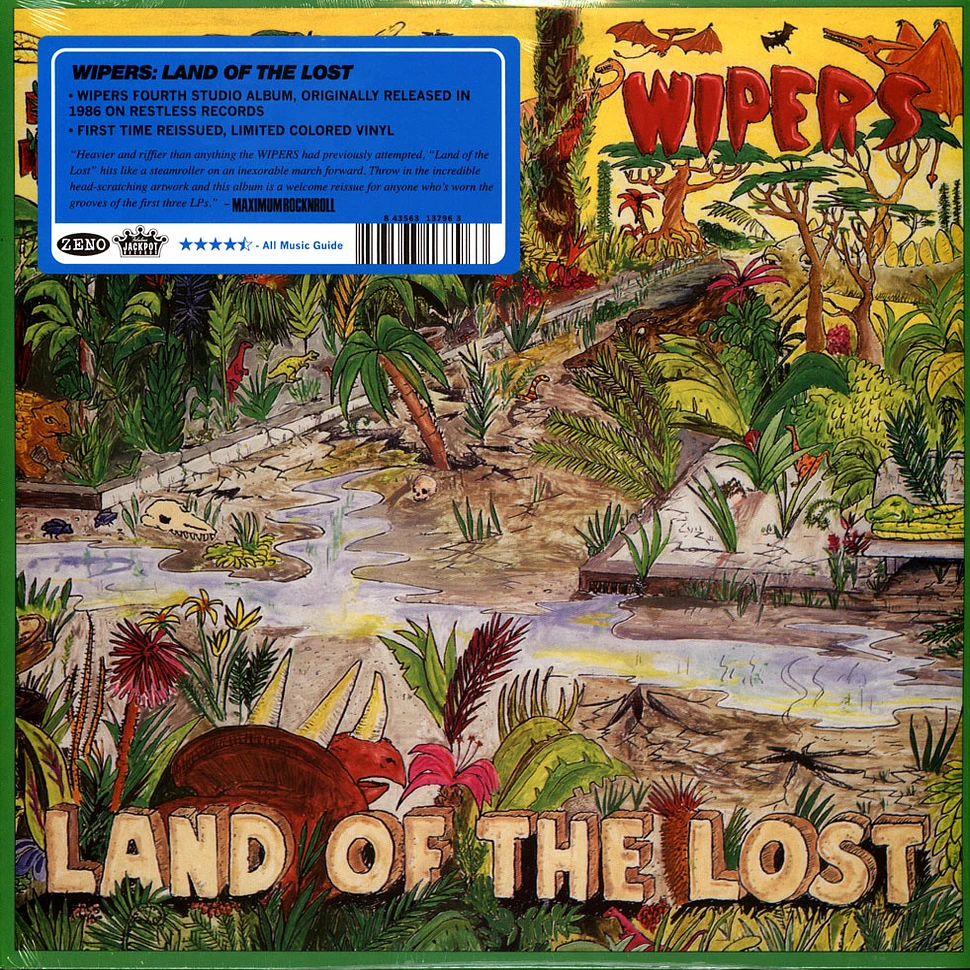 Wipers - Land Of The Lost Yellow Vinyl Edition