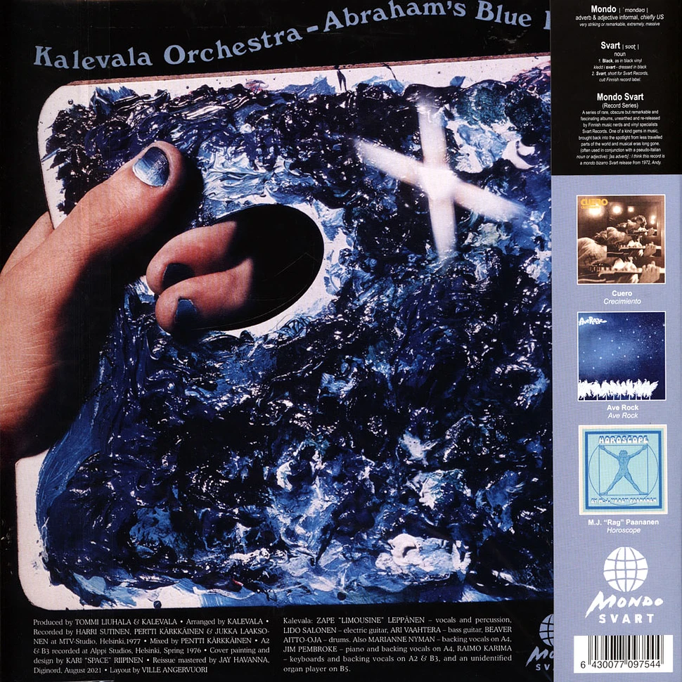 Kalevala Orchestra - Abraham's Blue Refrain Black Vinyl Edition