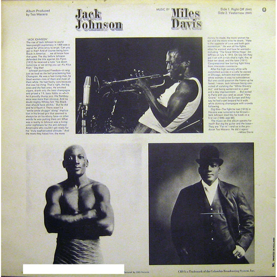 Miles Davis - Jack Johnson (Original Soundtrack Recording)