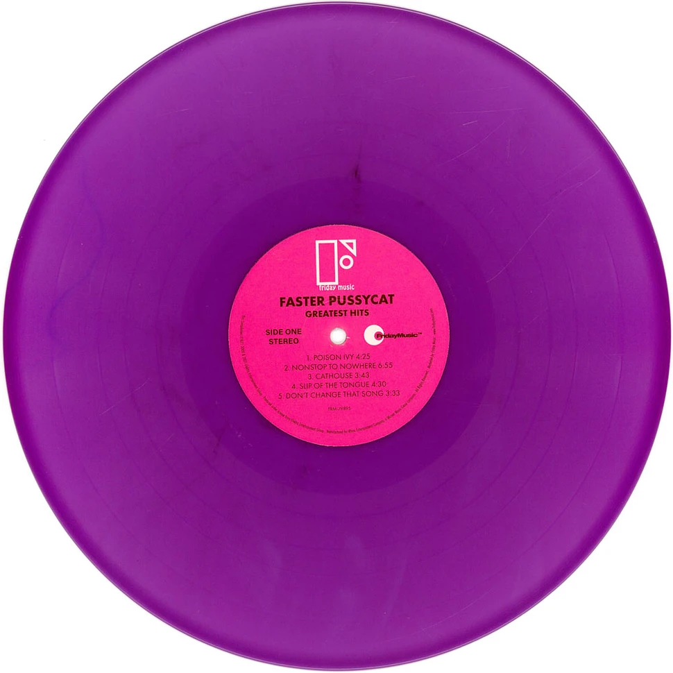 Faster Pussycat Greatest Hits Purple Vinyl Edition Vinyl Lp 2022 Us Original Hhv 7414