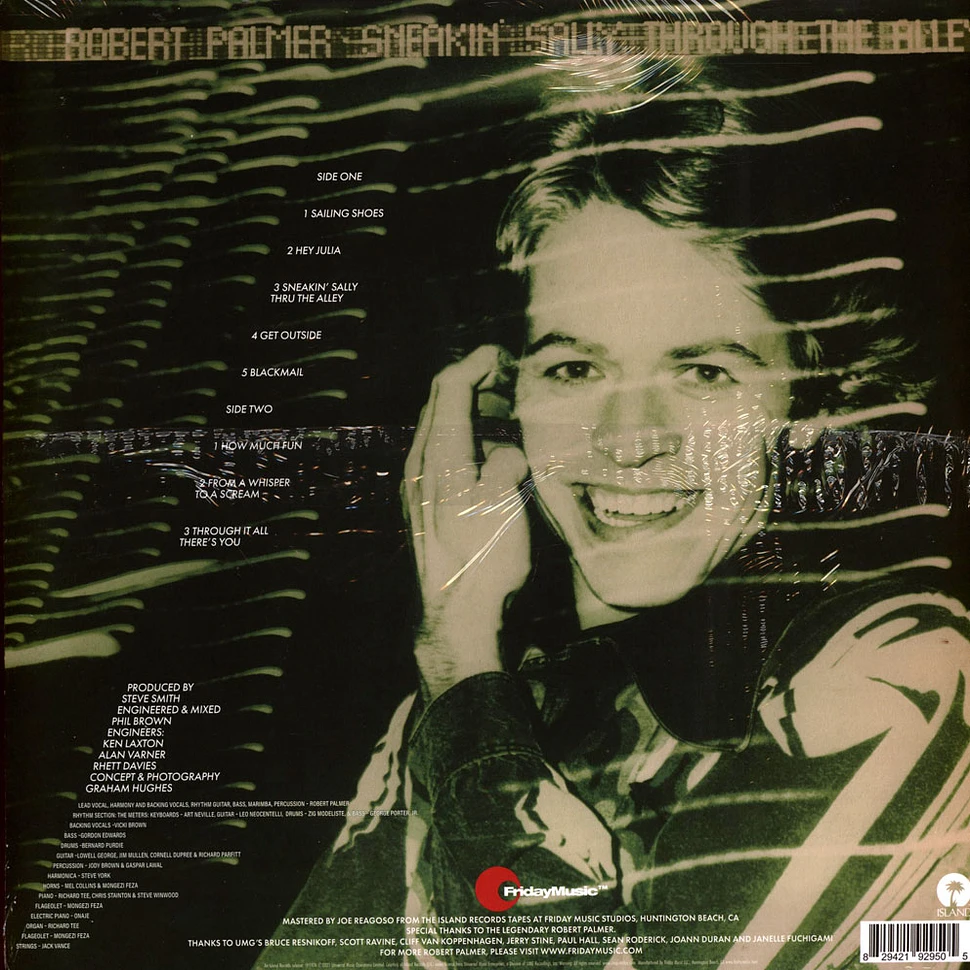 Robert Palmer - Sneakin' Sally Through The Alley Blue Vinyl Edition