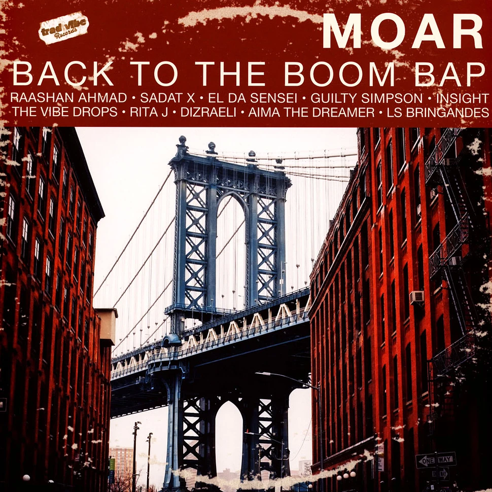 Moar - Back To The Boom Bap Burgundy Colored Vinyl Edition