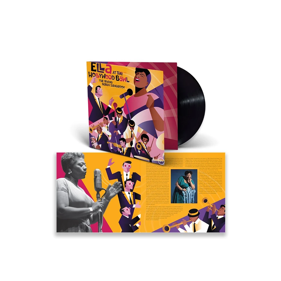 Ella Fitzgerald - Ella At The Hollywood Bowl: The Irving Berlin Songbook Black Vinyl Edition