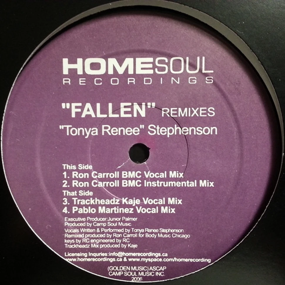 Tonya Renee Stephenson - Fallen (Remixes)