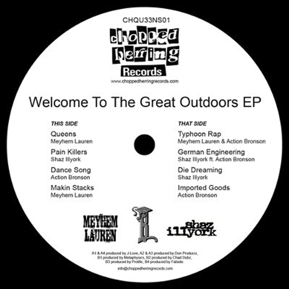 Meyhem & Shaz Illyork & Action Bronson - Welcome To The Great Outdoors EP