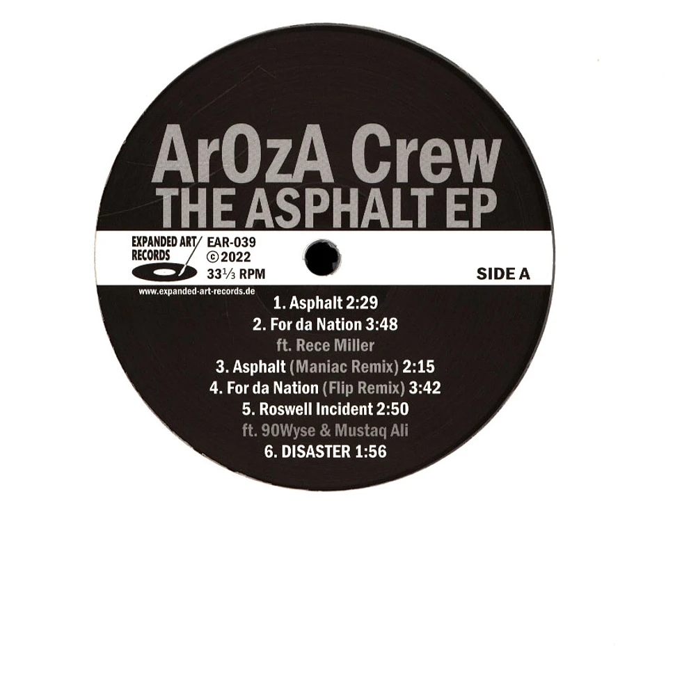 Aroza Crew - The Asphalt EP