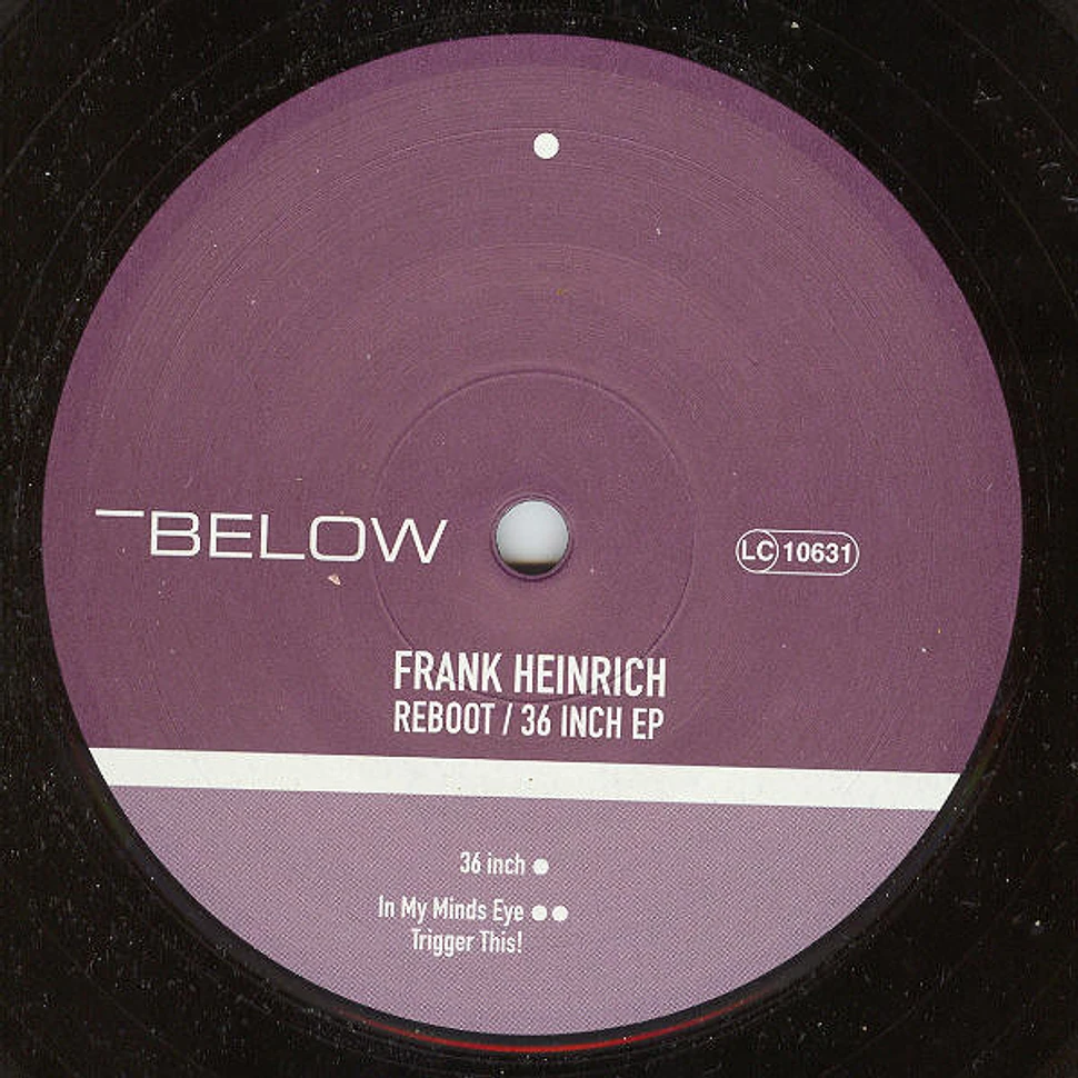 Frank Heinrich / Reboot - 36 Inch EP