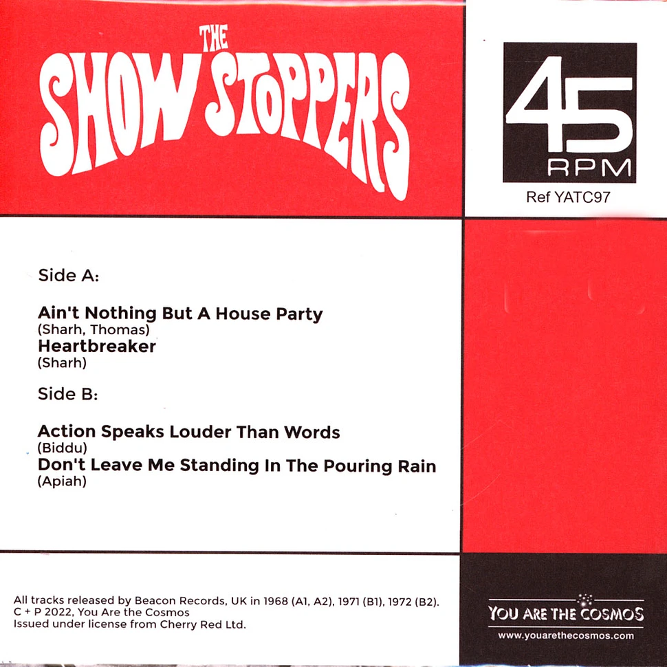 The Showstoppers - Ain't Nothing But A House Party EP