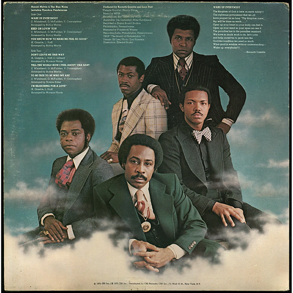 Harold Melvin And The Blue Notes - Wake Up Everybody - Vinyl LP - 1975 ...