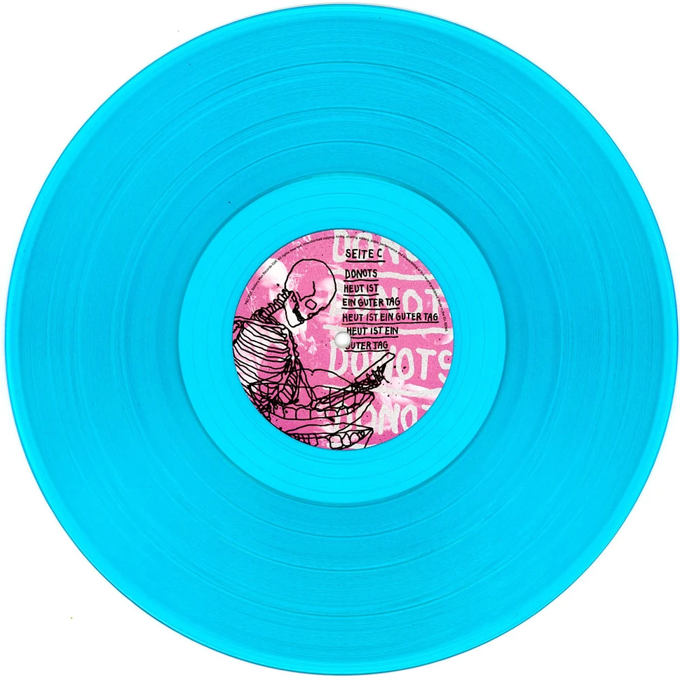 Donots - Heute Ist Ein Guter Tag Blue Vinyl Edition
