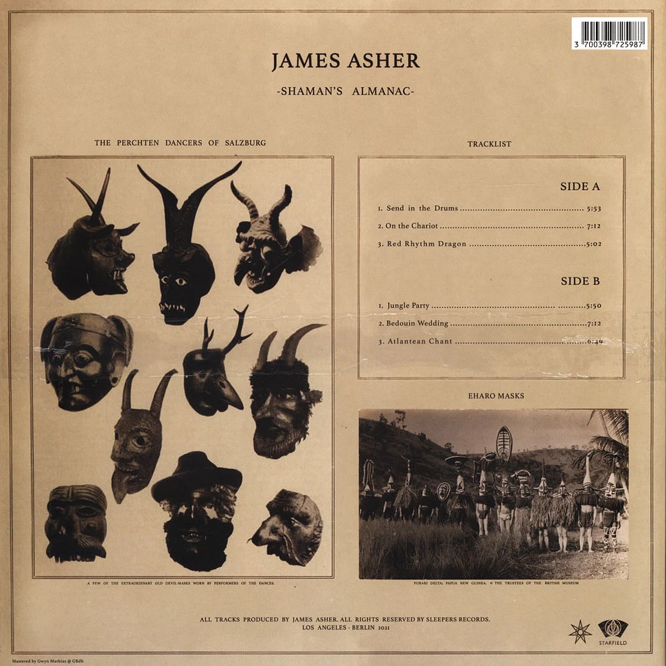 James Asher - Shaman's Almanac
