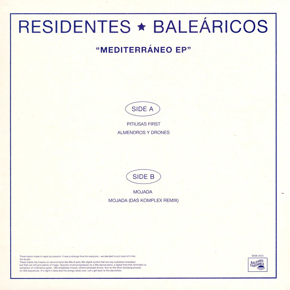 Residentes Balearicos - Mediterraneo EP