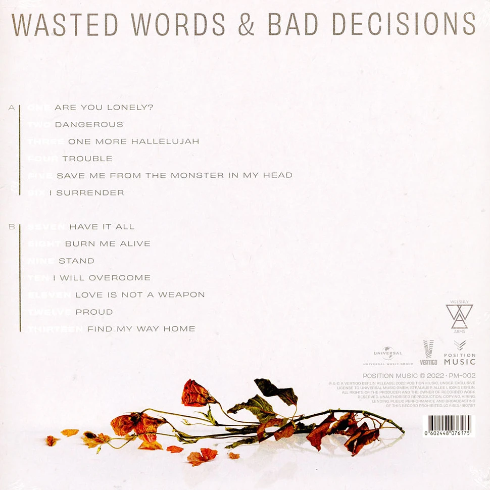 Welshly Arms - Wasted Words & Bad Decisions