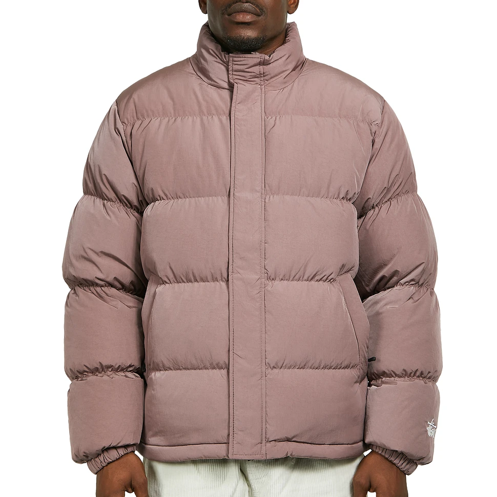 Stüssy - Ripstop Down Puffer Jacket (Rose) | HHV