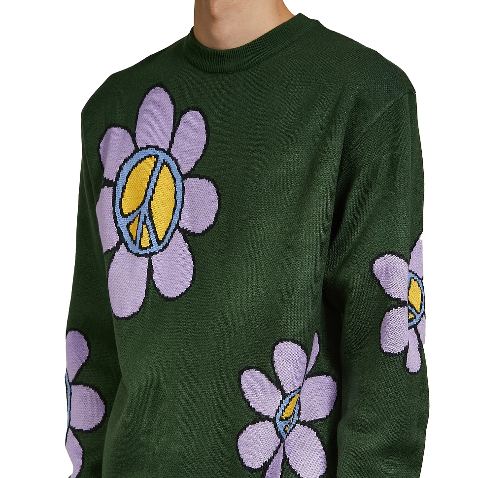 Butter Goods - Flowers Knit Sweater