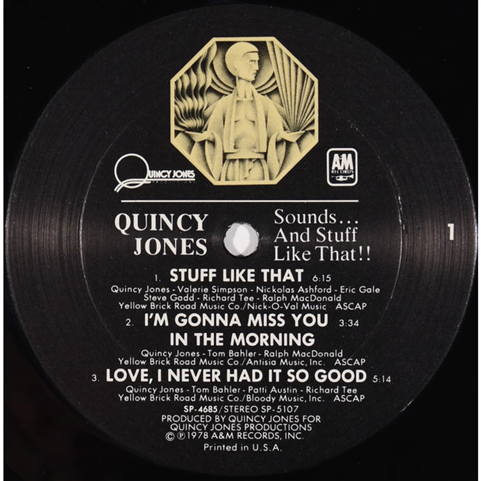 Quincy Jones - Sounds ... And Stuff Like That!!