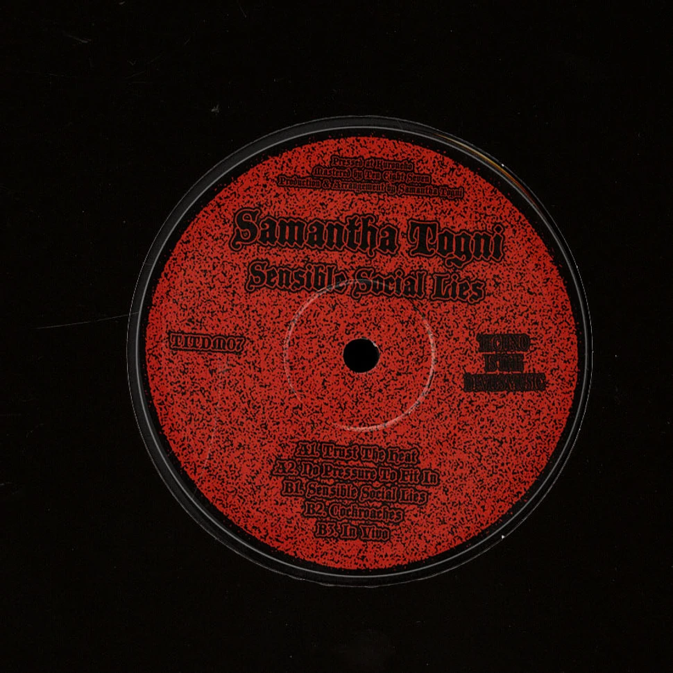 Samantha Togni - Sensible Social Lies