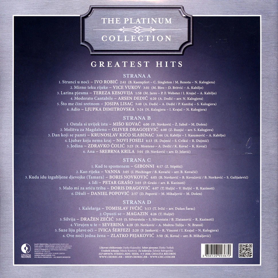 V.A. - The Platinum Collection Greatest Hits