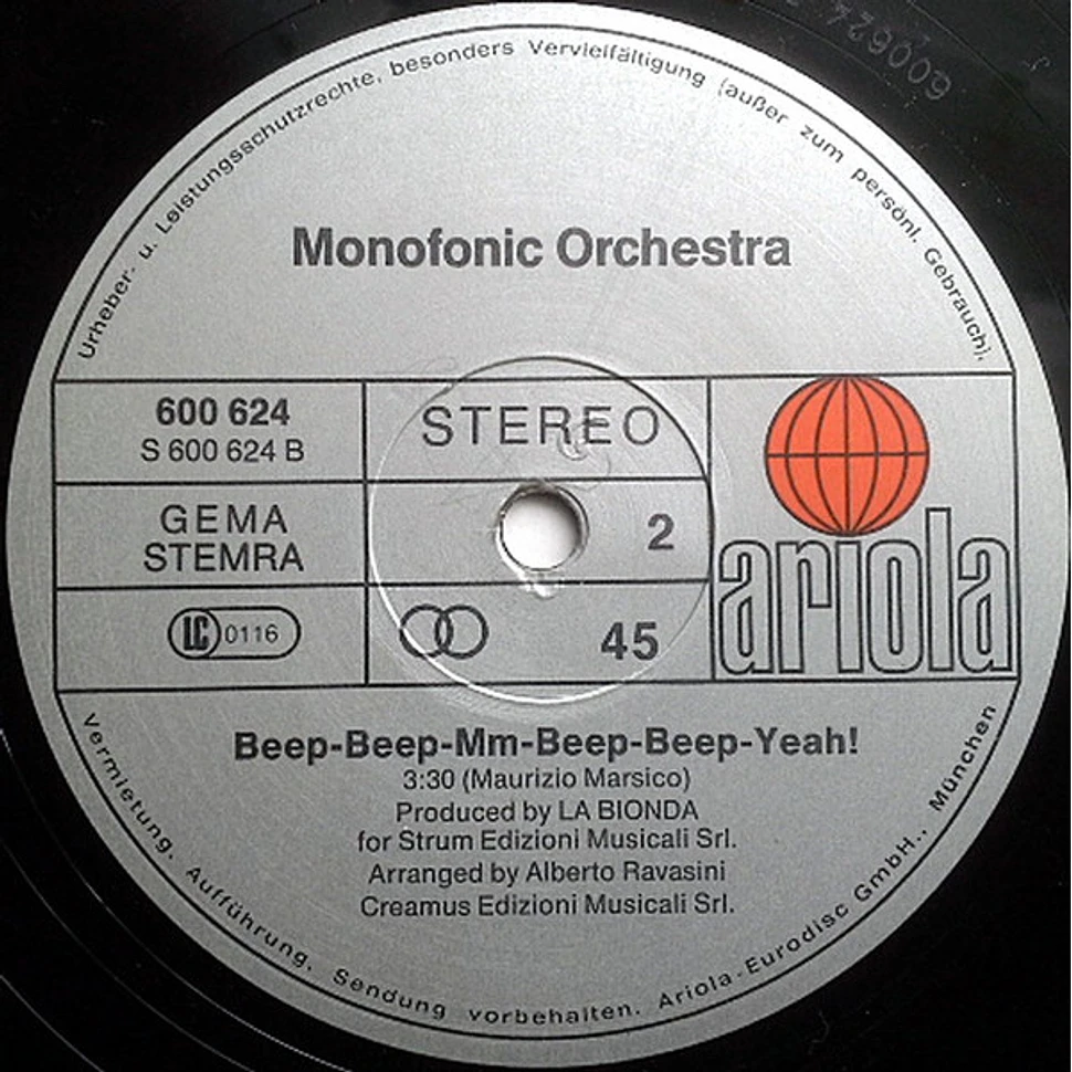 Monofonic Orchestra - Silver Surfin'