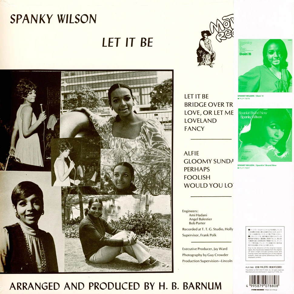 Spanky Wilson - Let It Be
