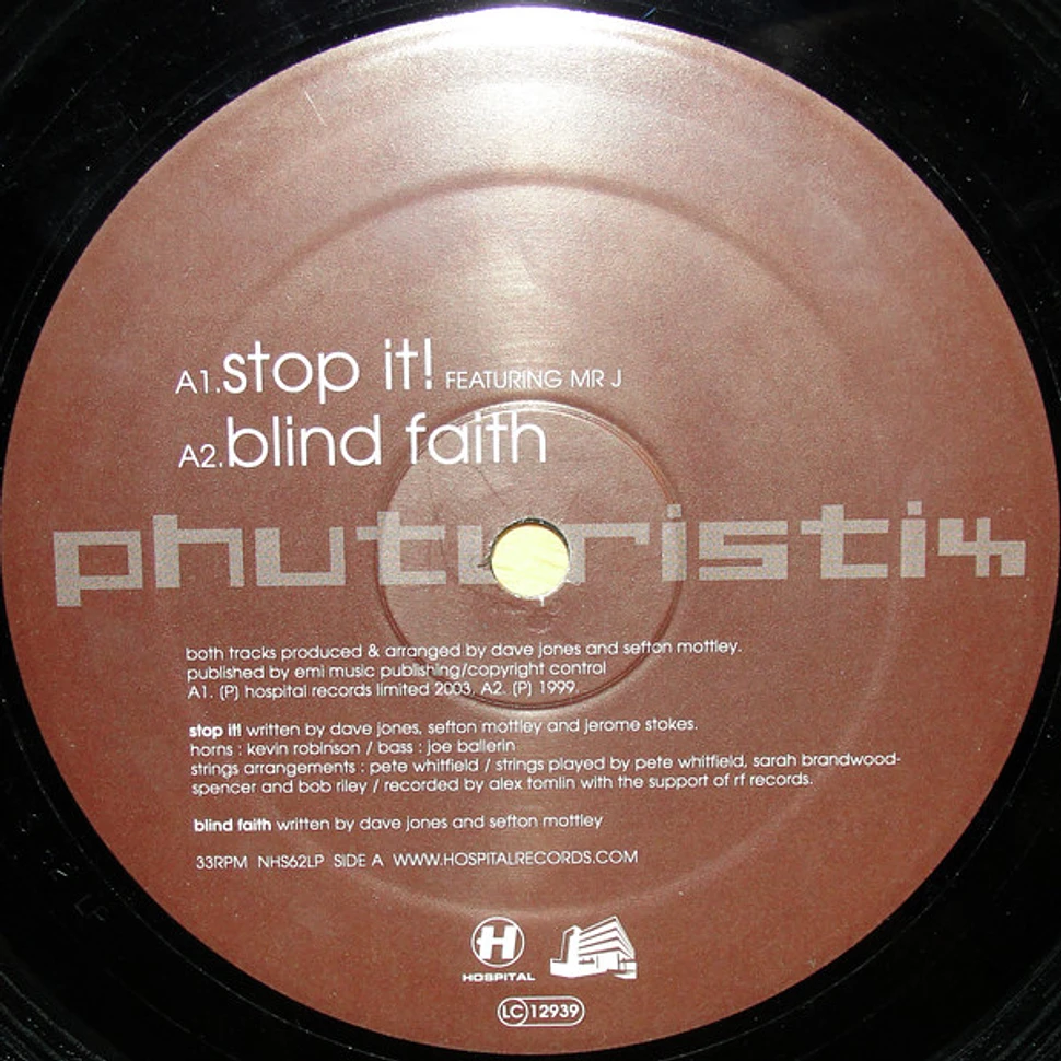 Zed Bias + DJ Injekta Present Phuturistix - Feel It Out