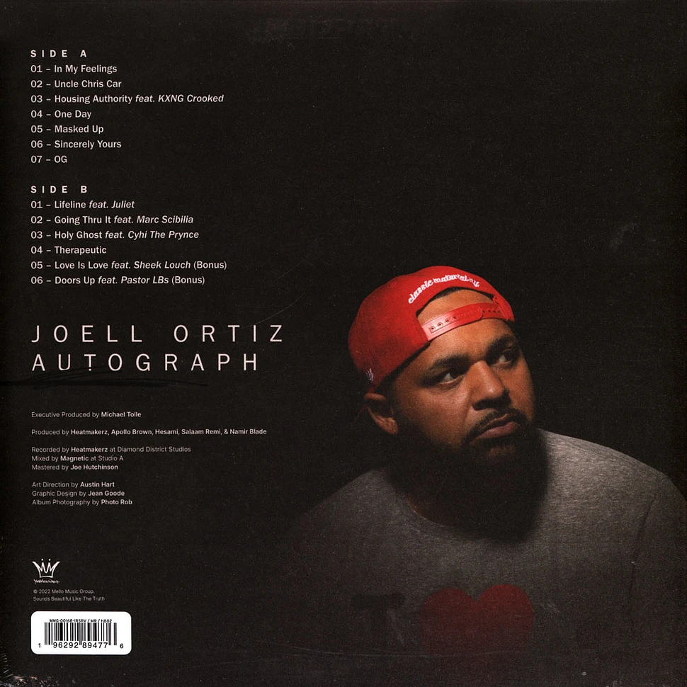 Joell Ortiz - Autograph Silver Vinyl Edition