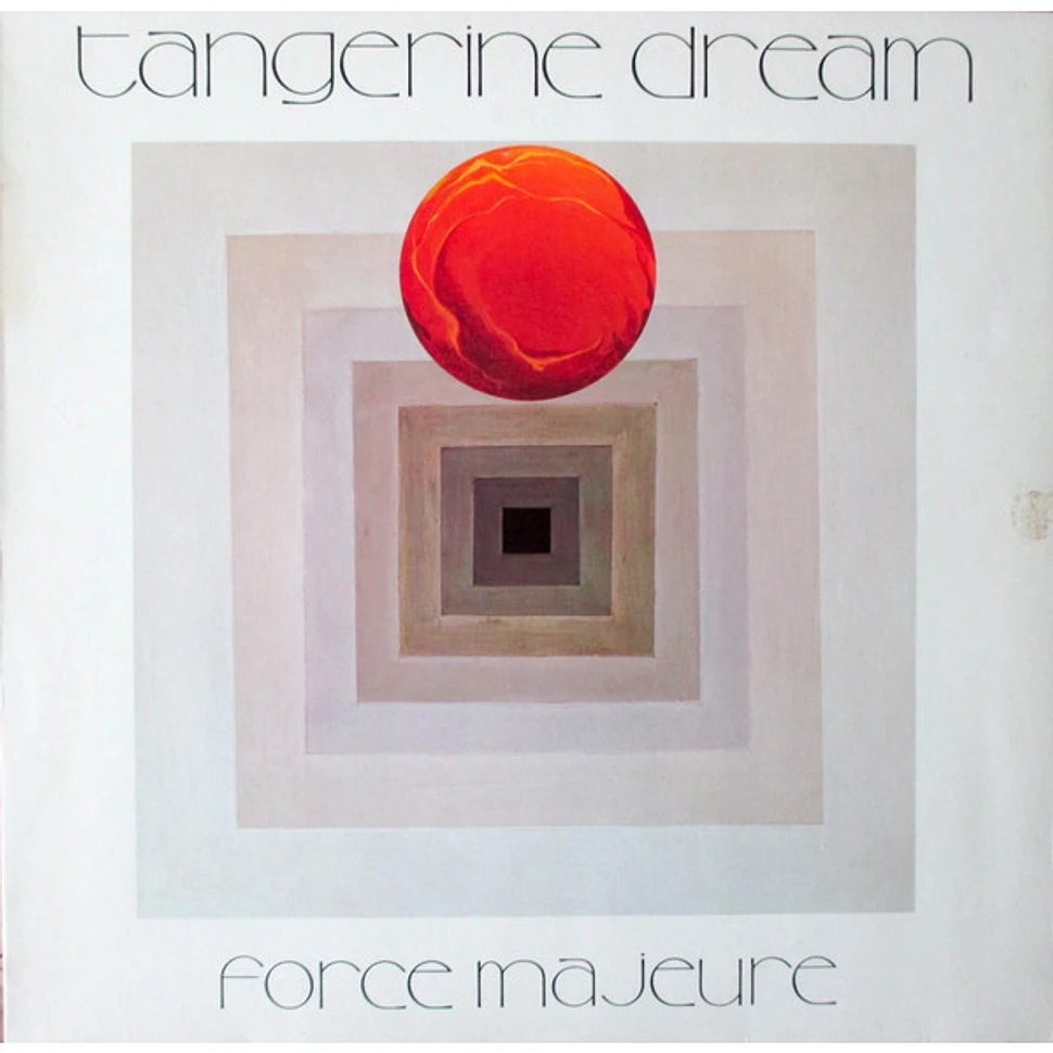 Tangerine Dream Force Majeure Vinyl LP 1979 DE Original HHV