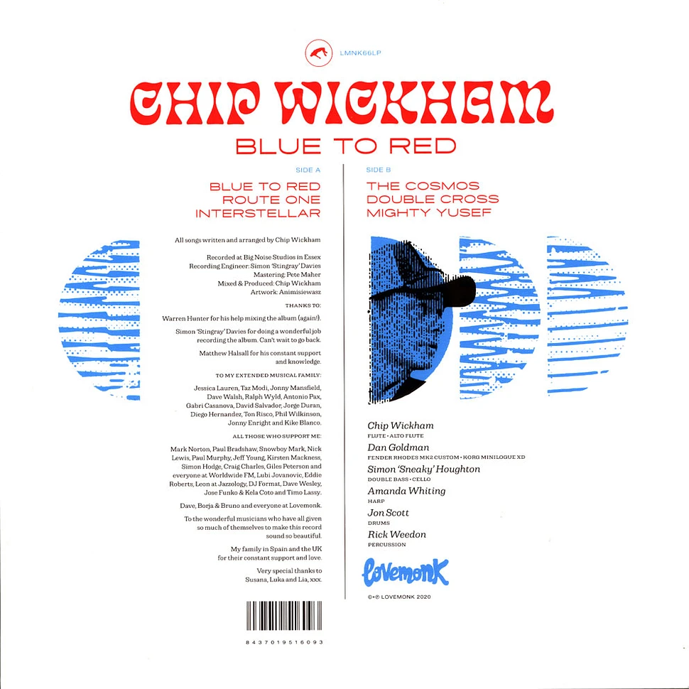 Chip Wickham - Blue To Red