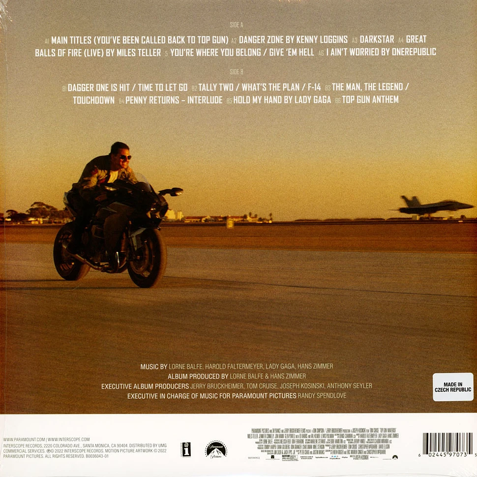 V.A. - OST Top Gun: Maverick White Vinyl Edition