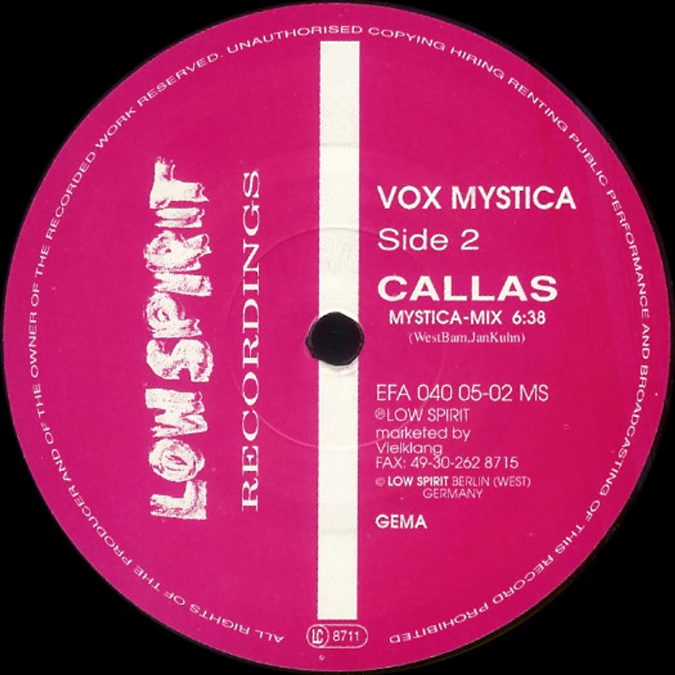 Vox Mystica - Callas